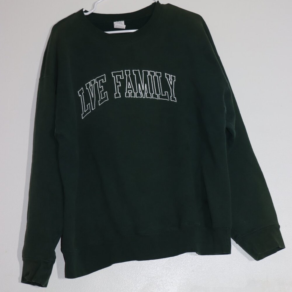Emerald/Forest Green Crewneck